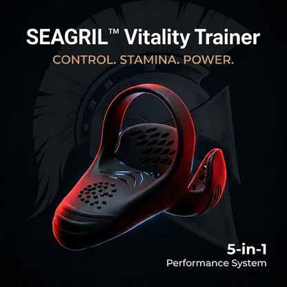 SEAGRIL™ VitalEngine Pro-The #1 5-in-1 at-home trainer that reverses ED; PE with advanced Precision